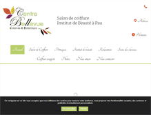 Tablet Screenshot of coiffure-esthetique-bellevue.com